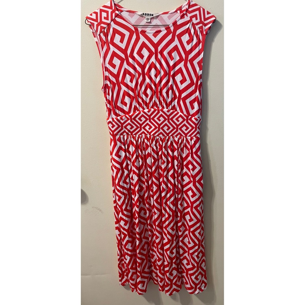 Boden sleeveless midi dress‎ with pockets size 4P